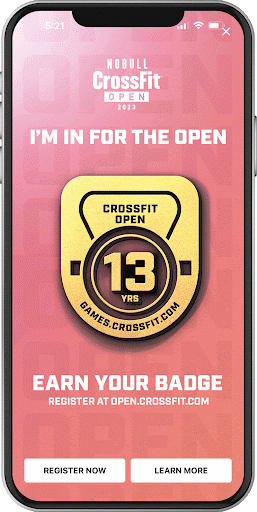 CrossFit Open Badge CrossFit Open Badge