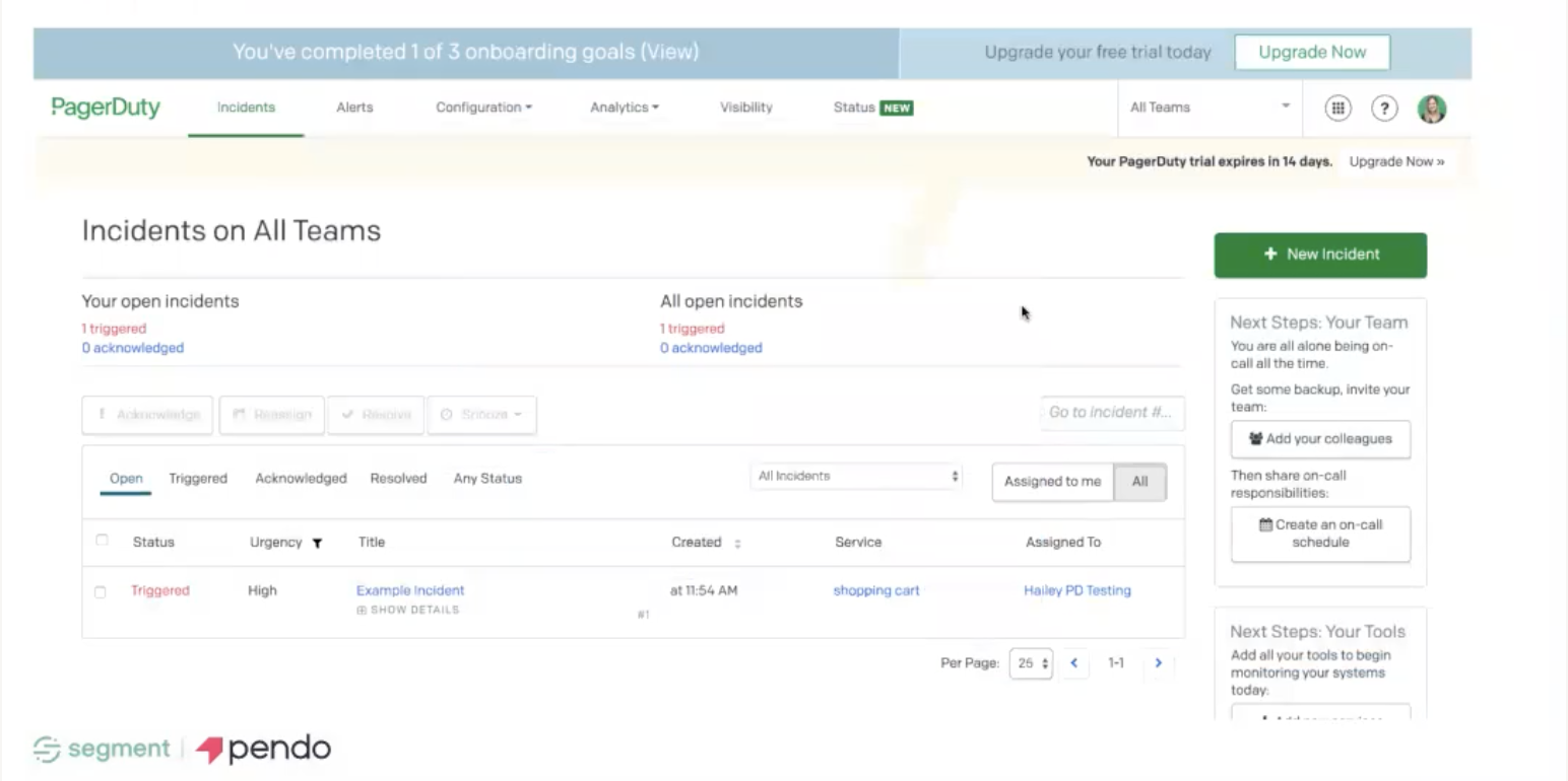 PagerDuty's Progress bar PagerDuty's Progress bar