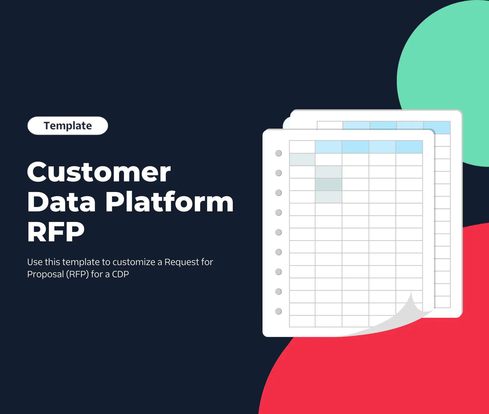 Download asset image for Customer Data Platform RFP Template Download asset image for Customer Data Platform RFP Template